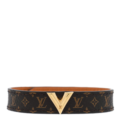 Louis Vuitton Monogram Essential V Bracelet 17 1 of 3