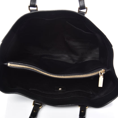 Versace Vitello Medusa Short Handle Tote Black 5 of 14