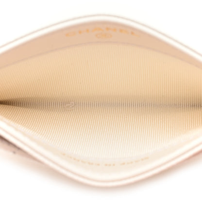 Chanel Caviar Quilted Card Holder White 5 of 6