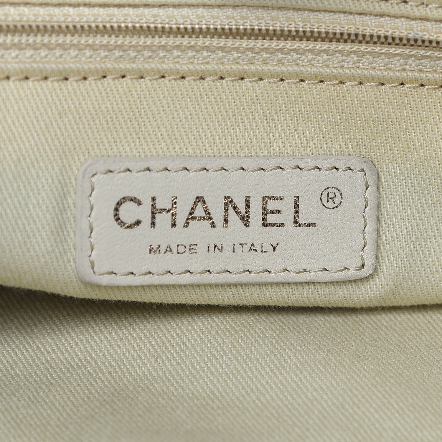 Chanel Denim Small Deauville Tote Dark Blue 6 of 9