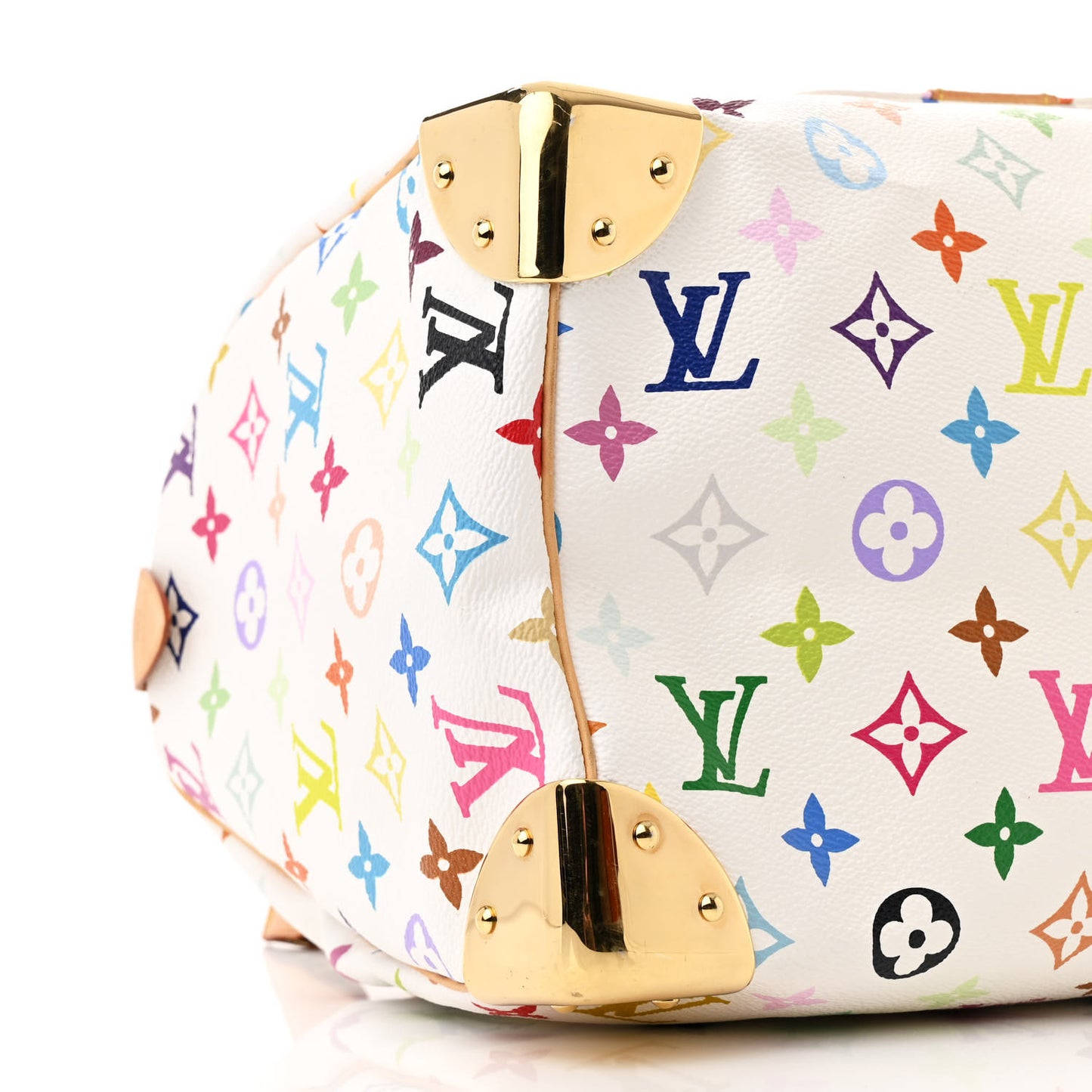 Monogram Multicolor Speedy 30 White