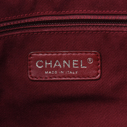 Chanel Calfskin Quilted Expandable Zip Shoulder Bag Black 5 of 17