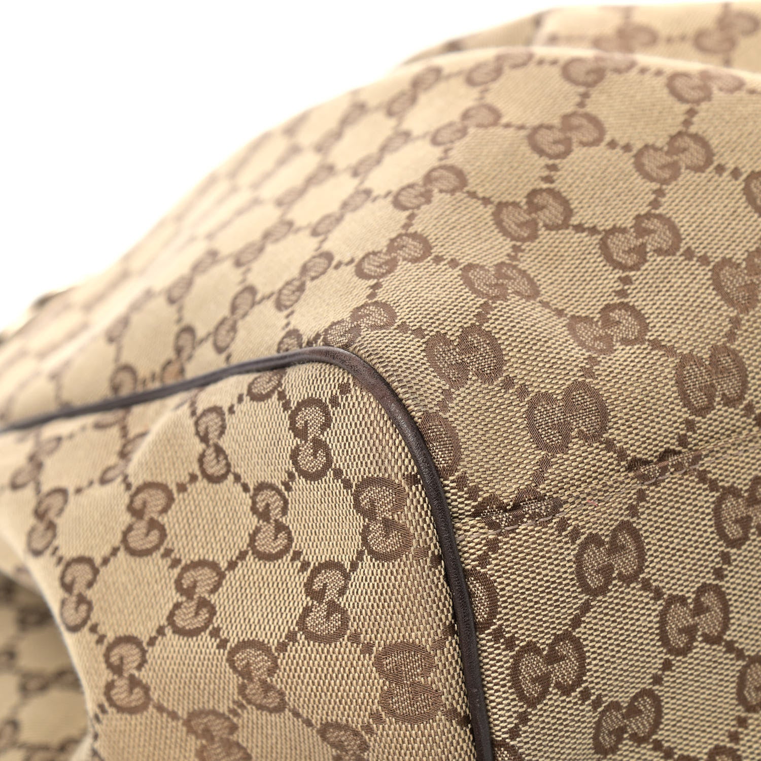 Gucci Monogram Large Sukey Tote Dark Brown 8 of 11