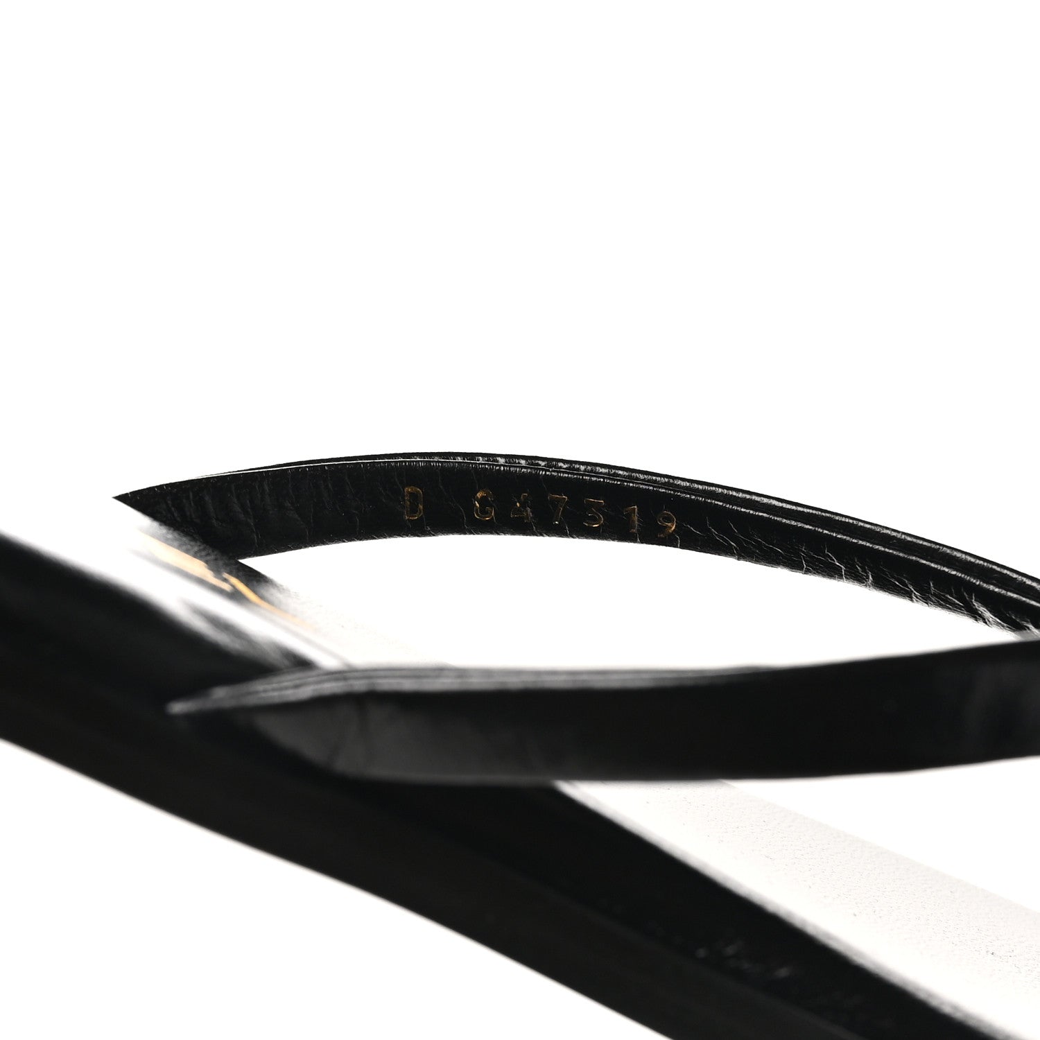 Chanel Goatskin CC Times Square Thong Sandals 37 Black 9 of 10