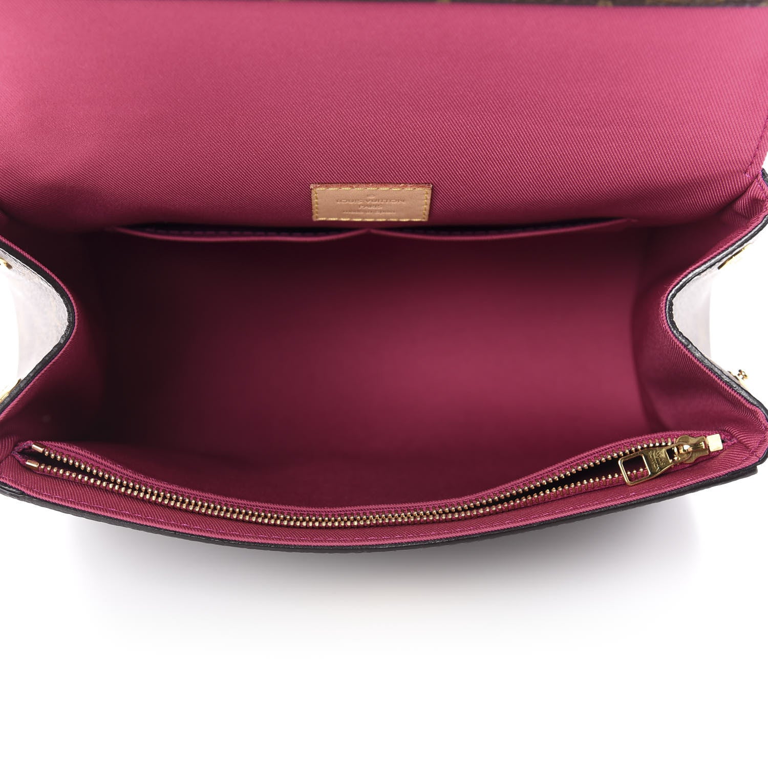 Louis Vuitton Monogram Cluny BB Bordeaux Fuchsia 4 of 8