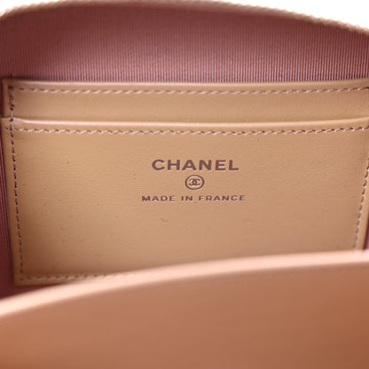 Chanel Iridescent Calfskin Quilted Camera Bag Pink 6 of 11