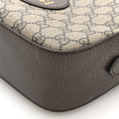 Gucci GG Supreme Monogram Web Neo Vintage Shoulder Bag Beige New Acero Crop 10 of 10