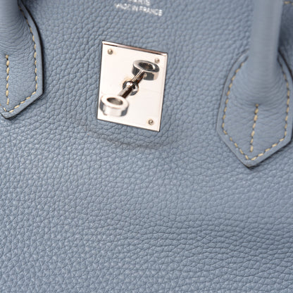 Hermes Togo Birkin 35 Bleu Lin 10 of 16