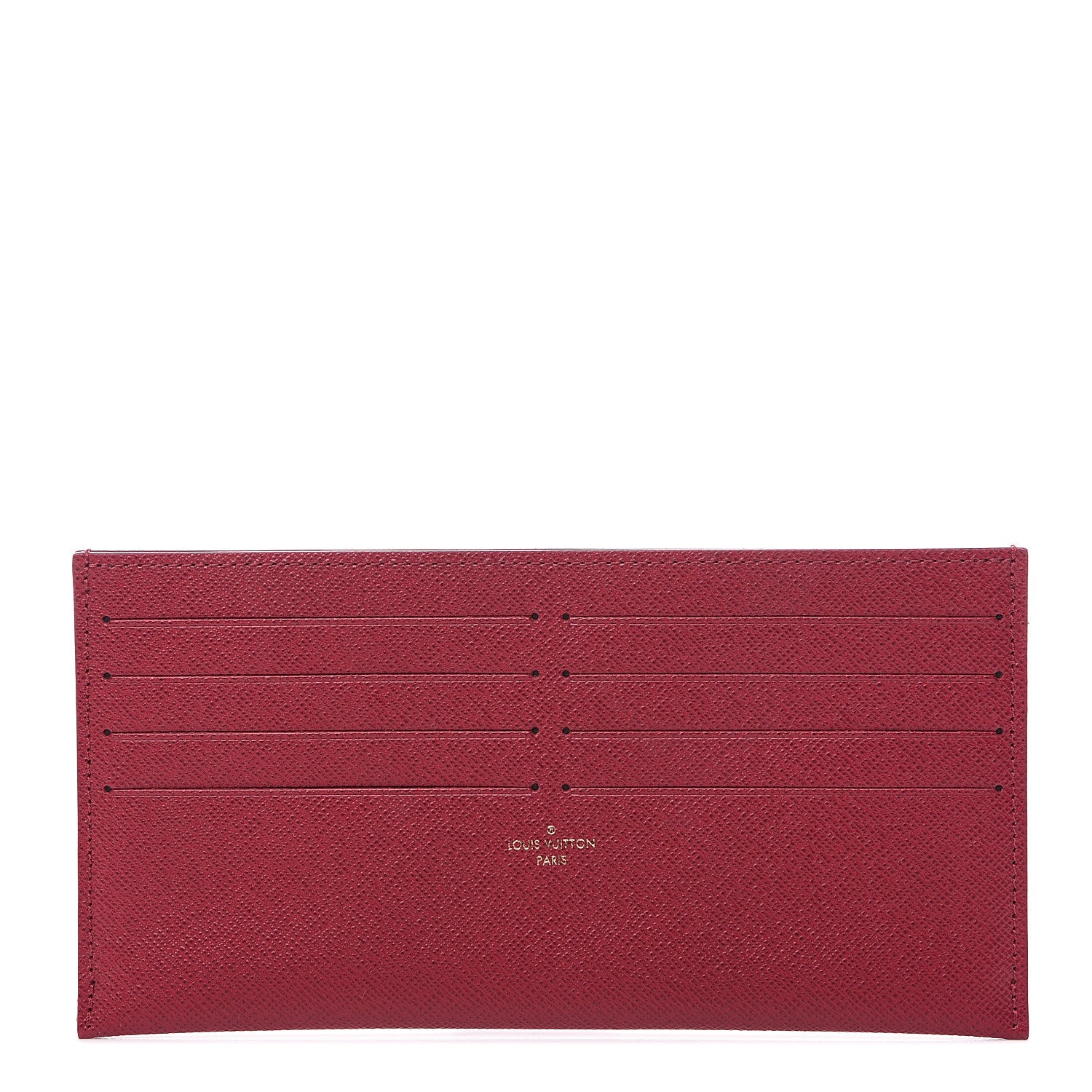 Louis Vuitton Calfskin Felicie Card Holder Insert Fuchsia 1 of 5