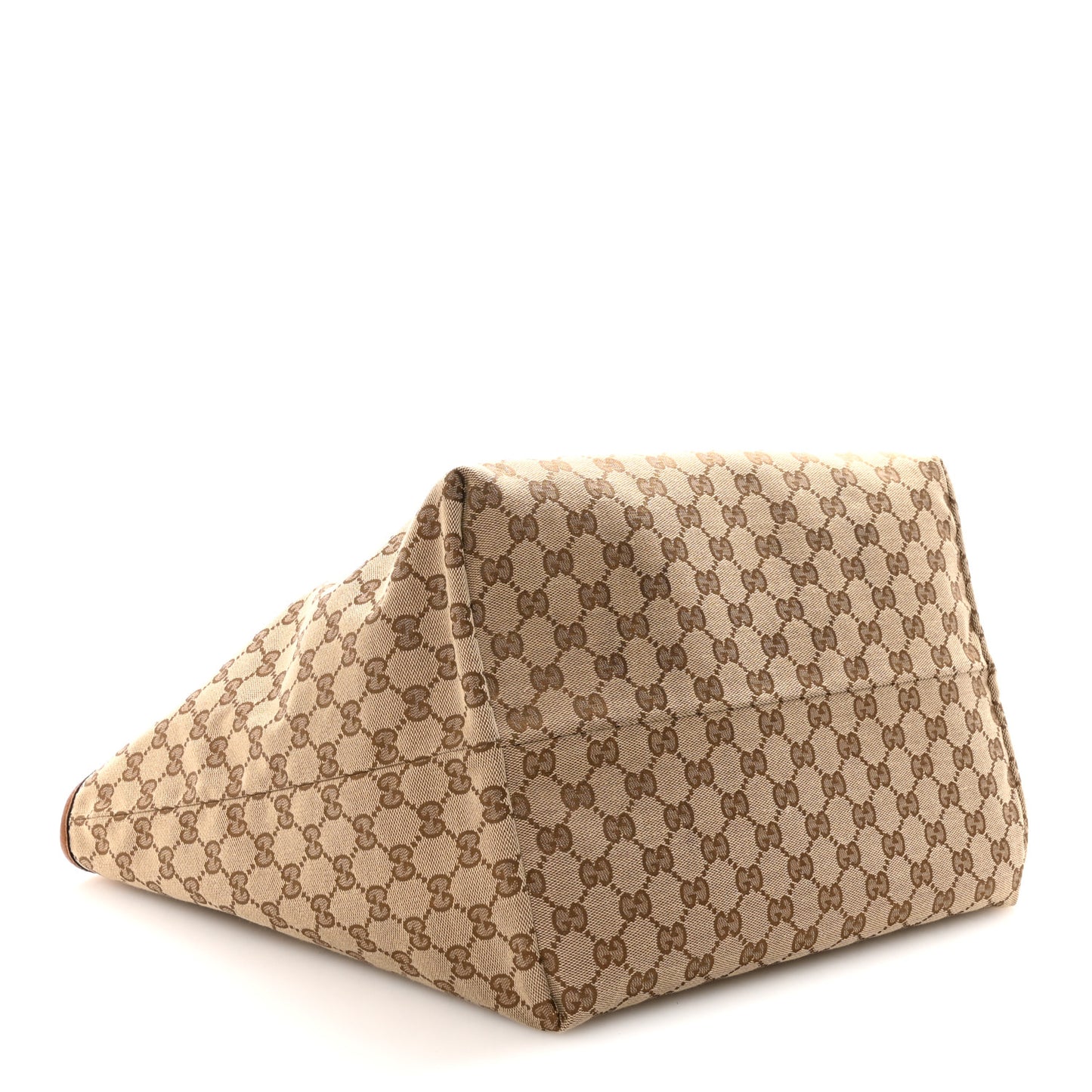 Grained Calfskin Monogram Large Totissima Reversible Tote Brown