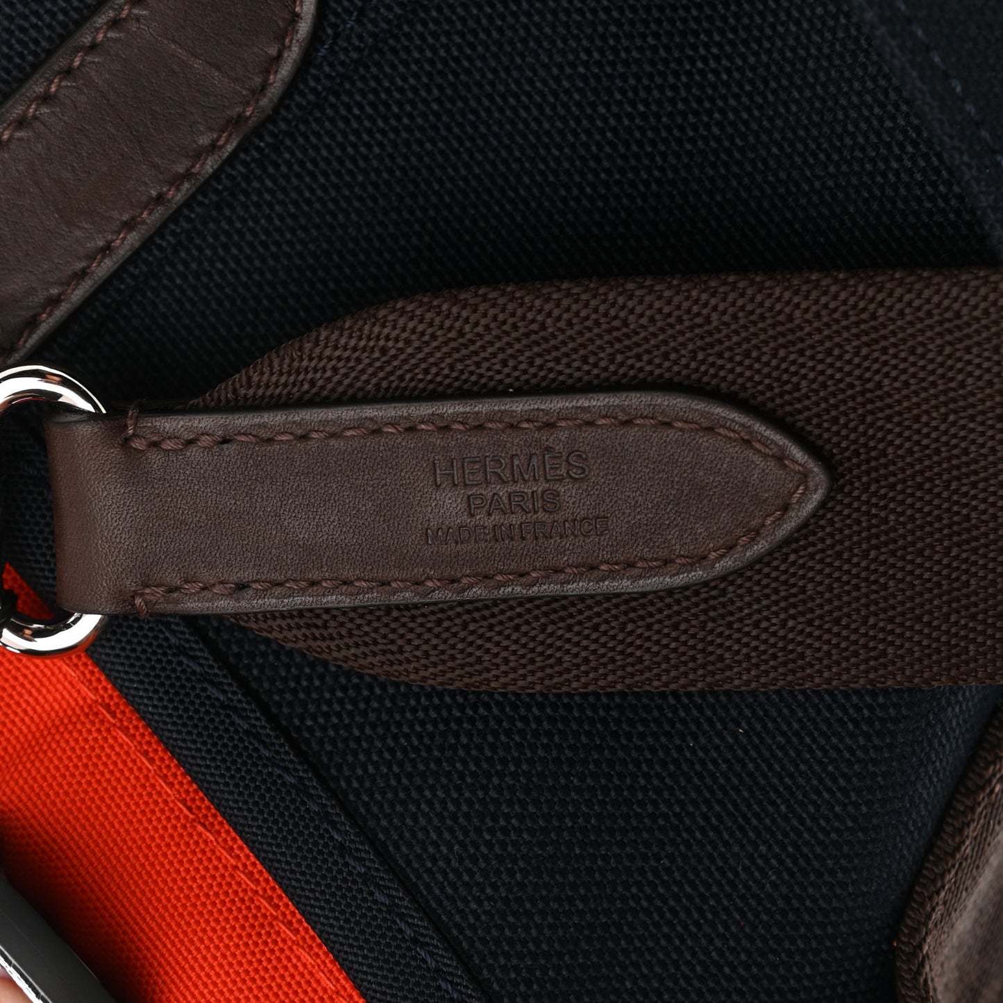 Canvas The Grooming Bag Bleu Navy Feu