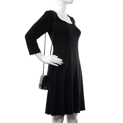 Chanel Calfskin Mini Propeller Flap Black 2 of 10
