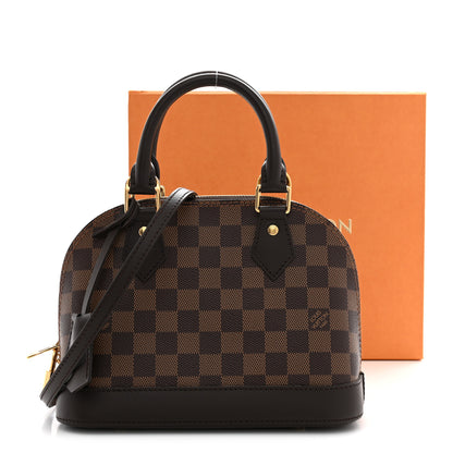Louis Vuitton Damier Ebene Alma BB 10 of 10