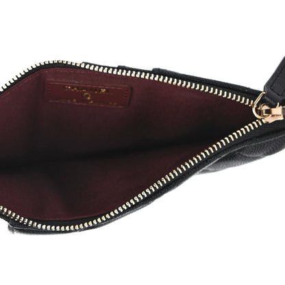 Chanel Caviar Quilted Classic Flat Wallet Pouch Black 4 of 4