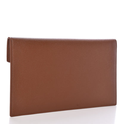 Saint Laurent Grain De Poudre Uptown Pouch Brick 3 of 7