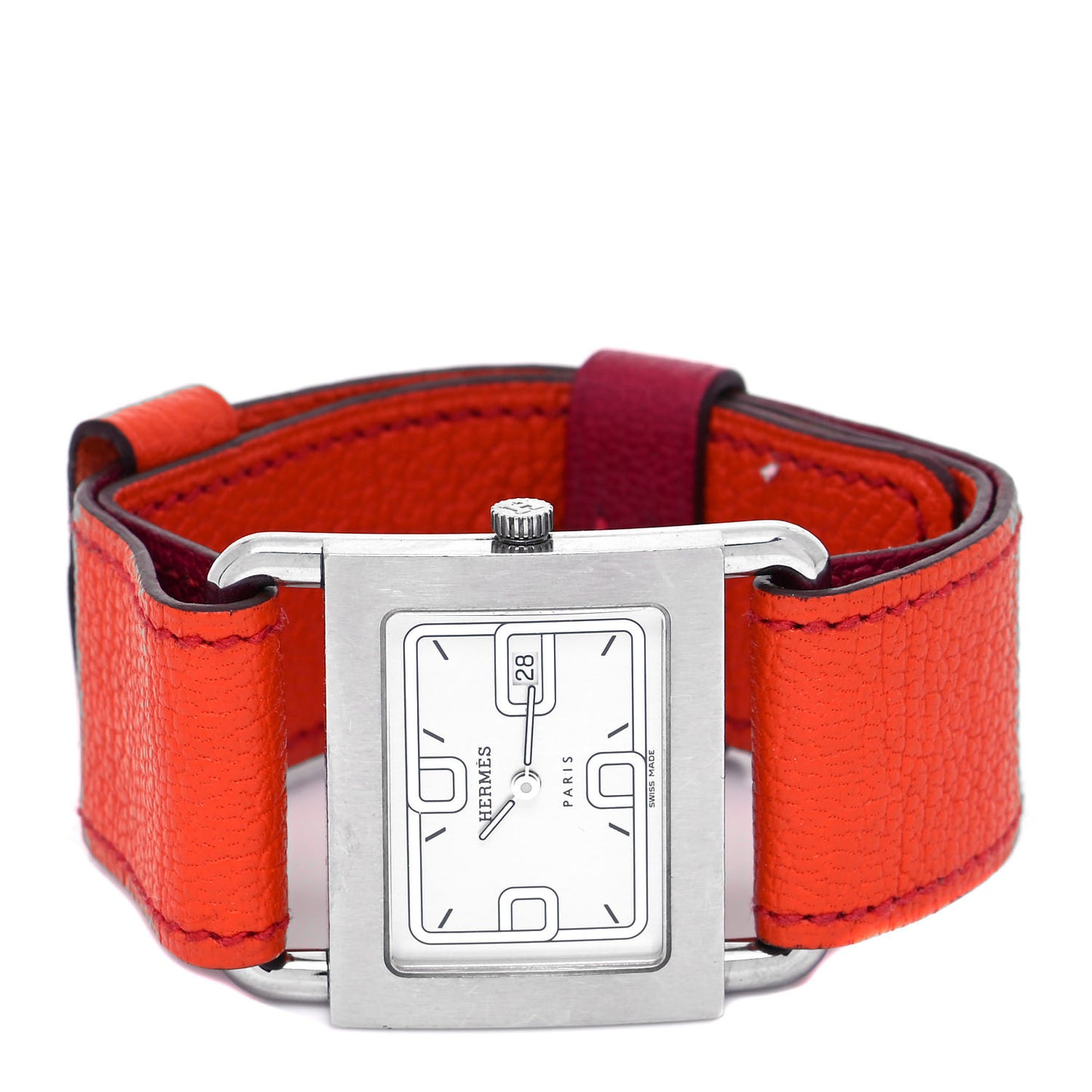 Stainless Steel Swift 31mm Belt Quartz Watch Rouge De Coeur