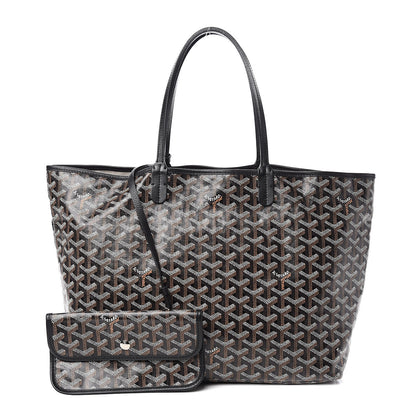 Goyard Goyardine Saint Louis PM Black 1 of 16
