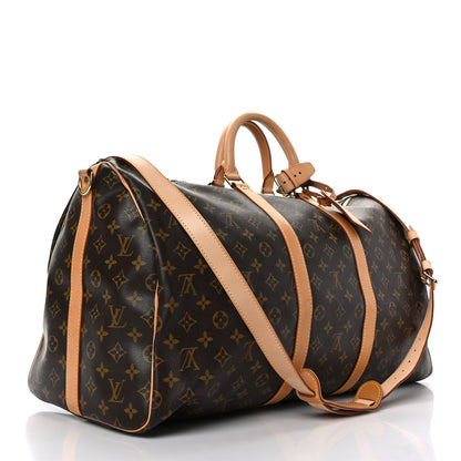Louis Vuitton Monogram Keepall Bandouliere 55 2 of 11