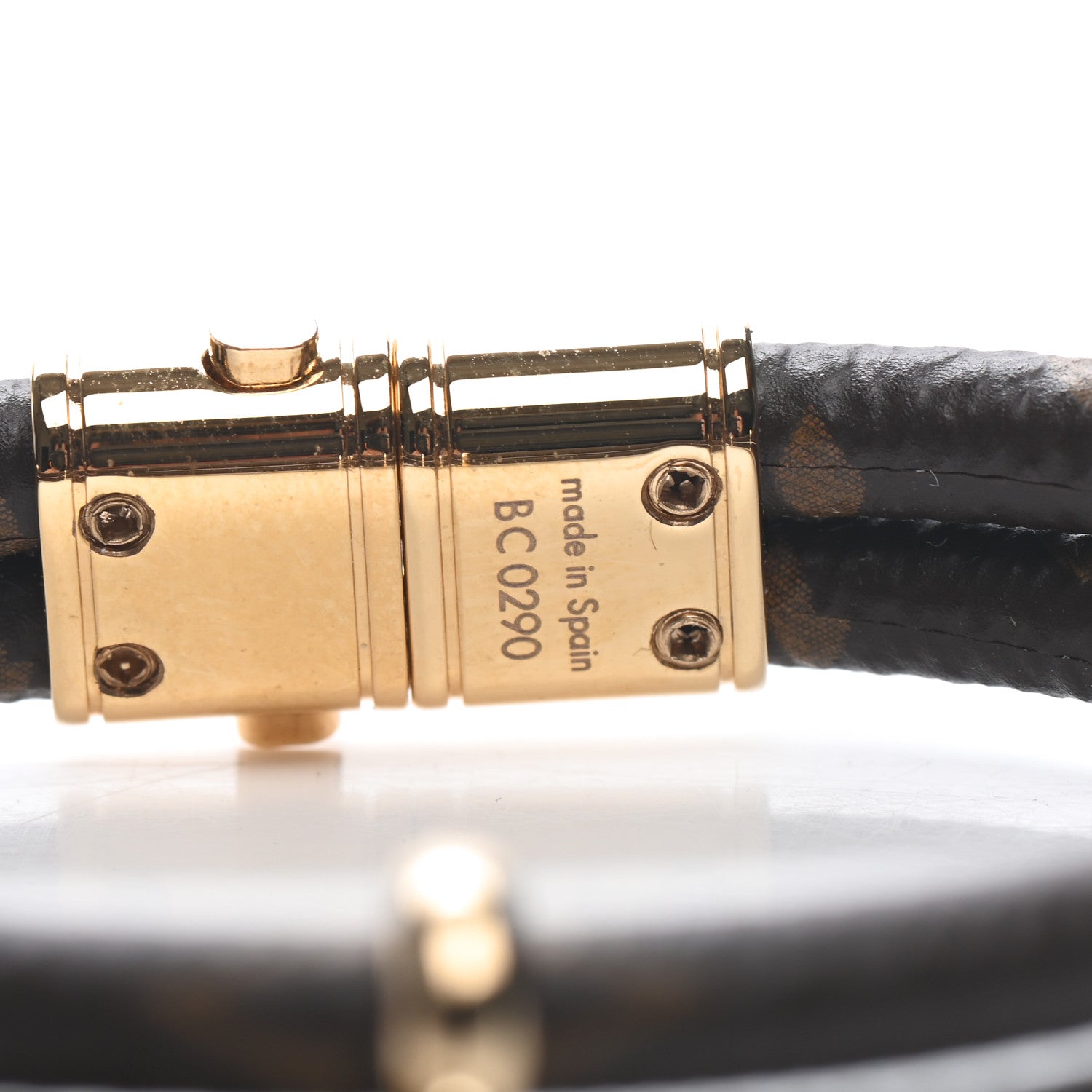 Louis Vuitton Monogram Keep It Twice Bracelet 17 4 of 6