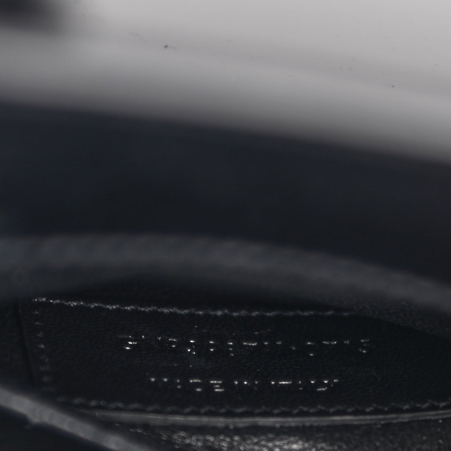 Calfskin Lizard Embossed Nano Sac De Jour Black