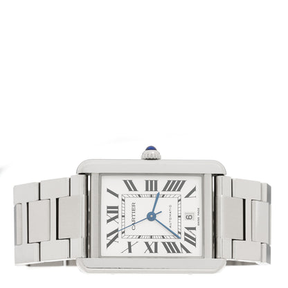 Cartier Stainless Steel 31mm Tank Solo Automatic Watch 2 of 4