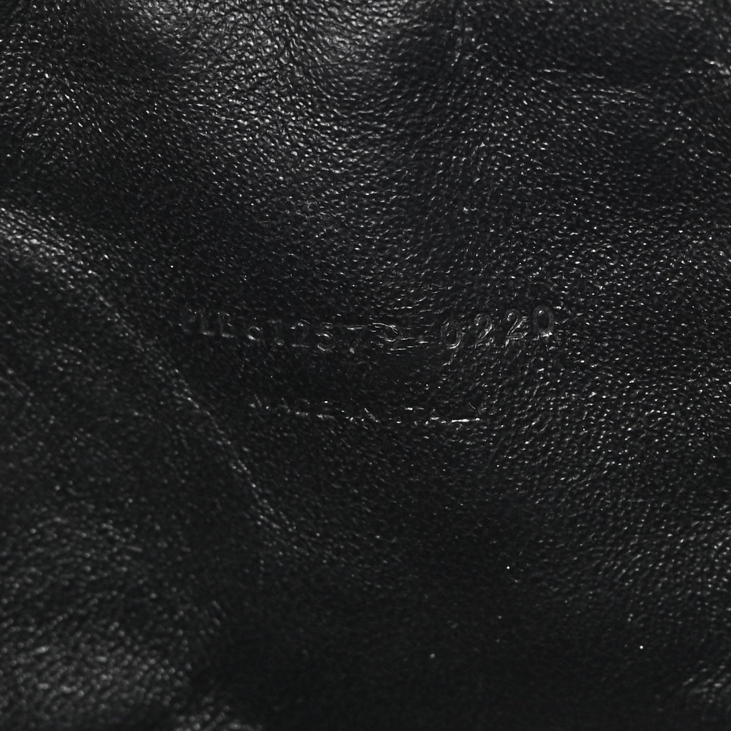Grain De Poudre Matelasse Monogram Mini Lou Camera Bag Black