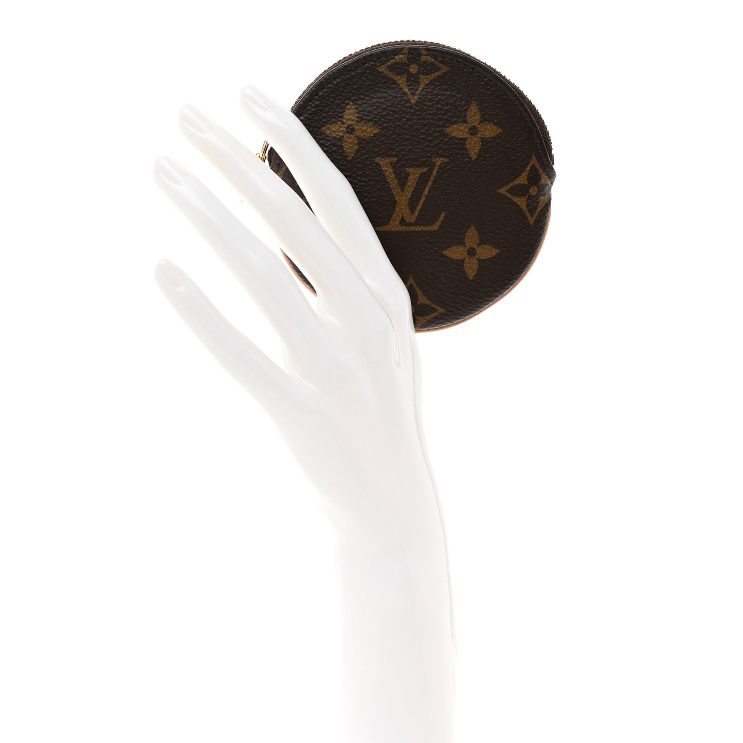 Monogram Round Coin Purse