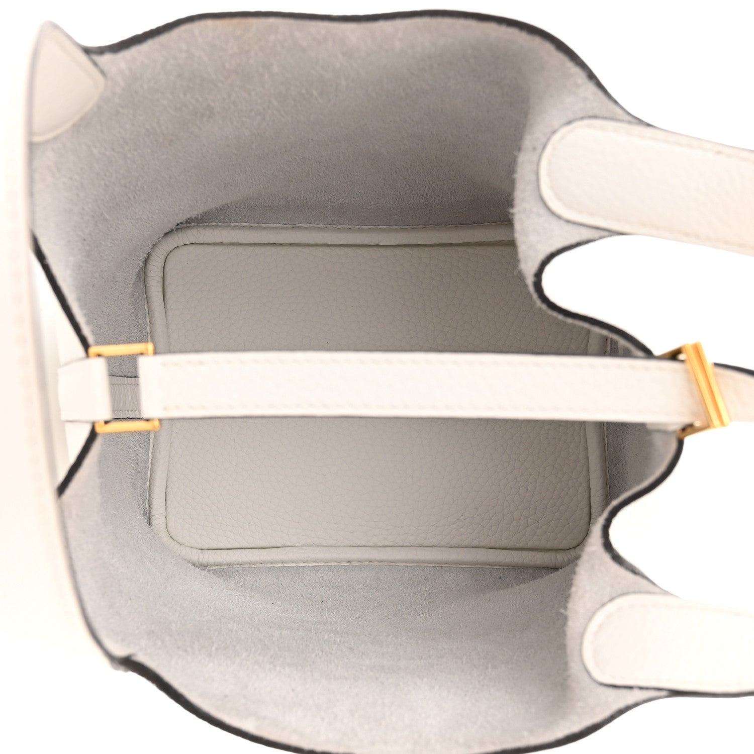 Hermes Taurillon Clemence Picotin Lock 18 PM New White 5 of 12