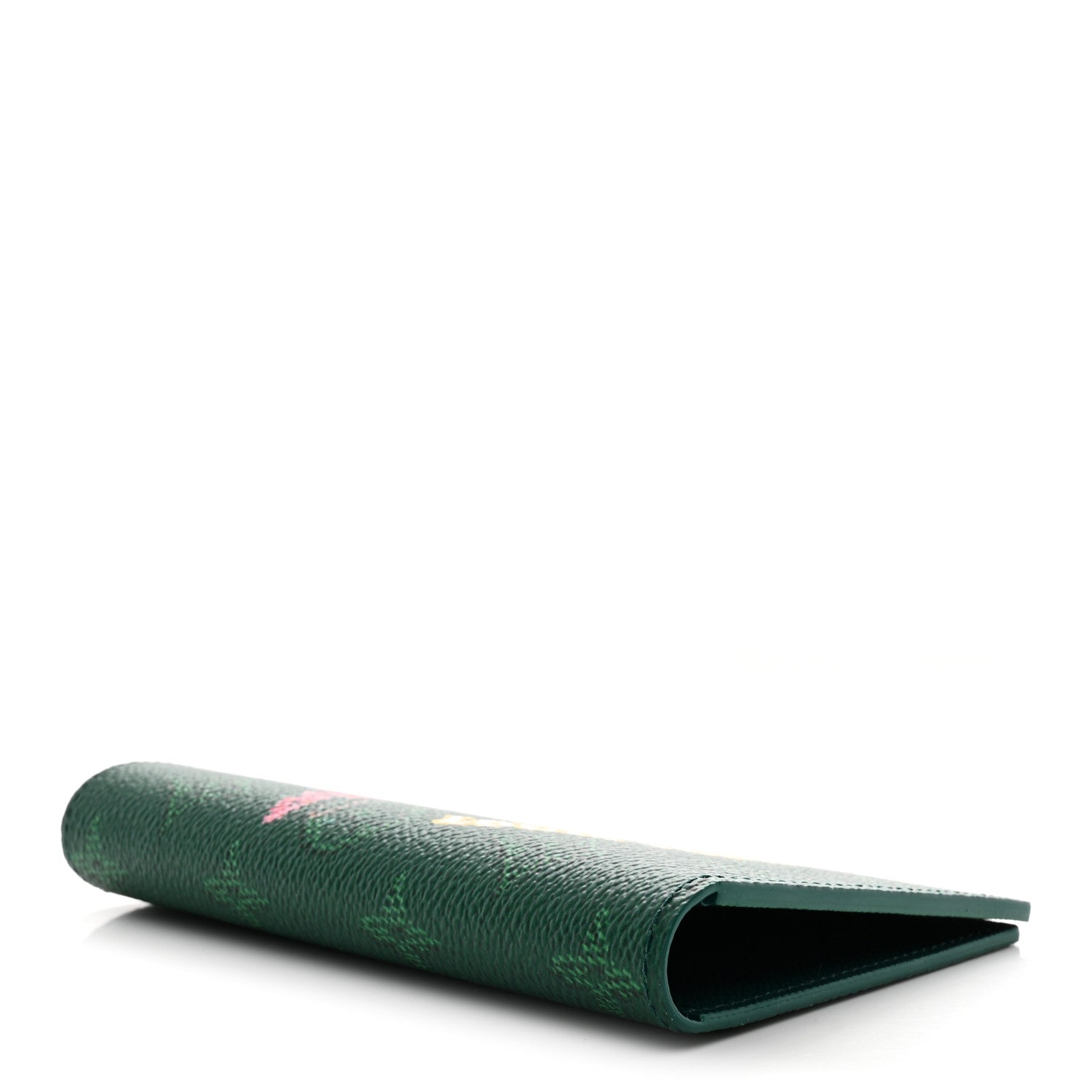 Louis Vuitton Monogram Paris Tokyo Pocket Organizer Green 1813632