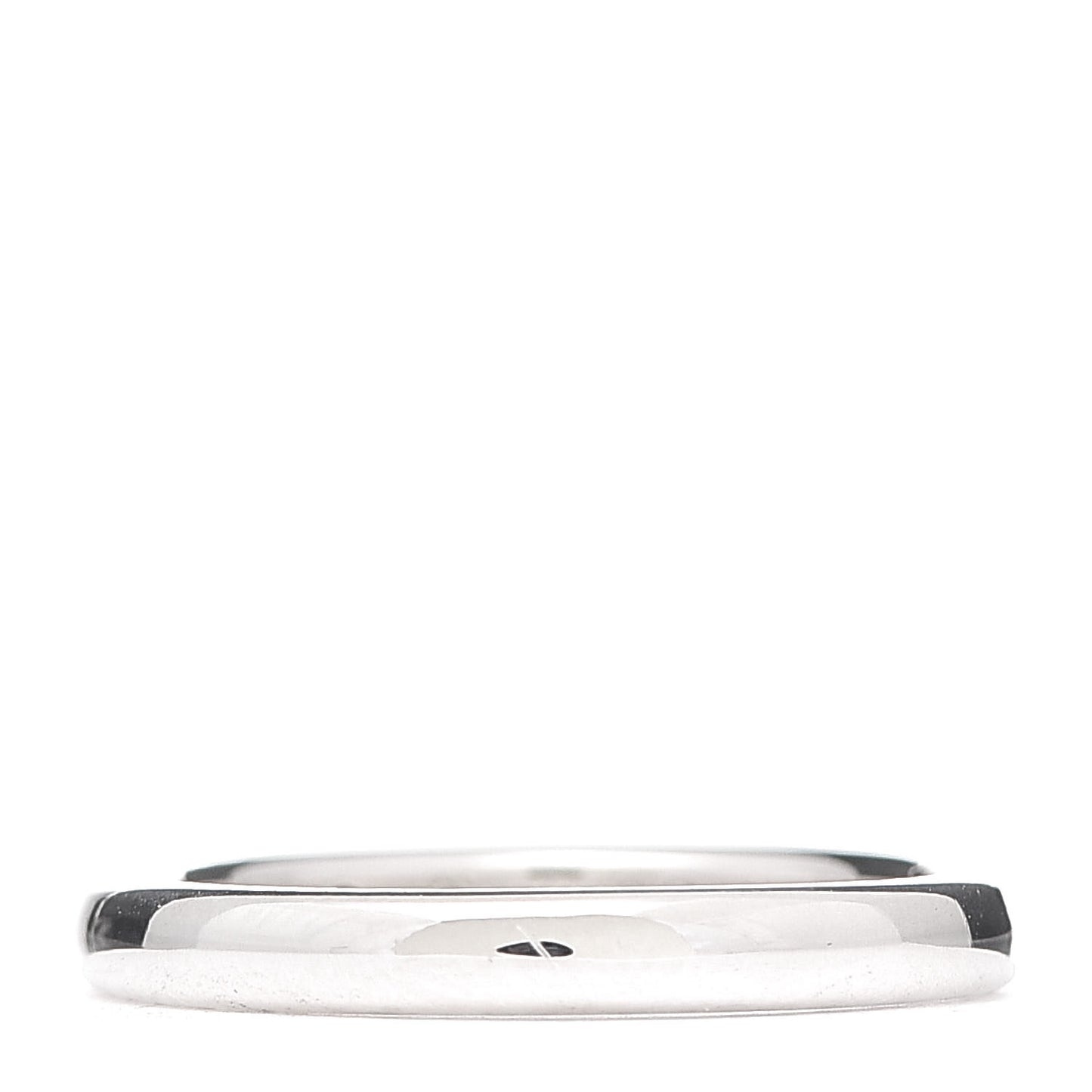 Sterling Silver Diamond Elsa Peretti Band Ring 50 5.5