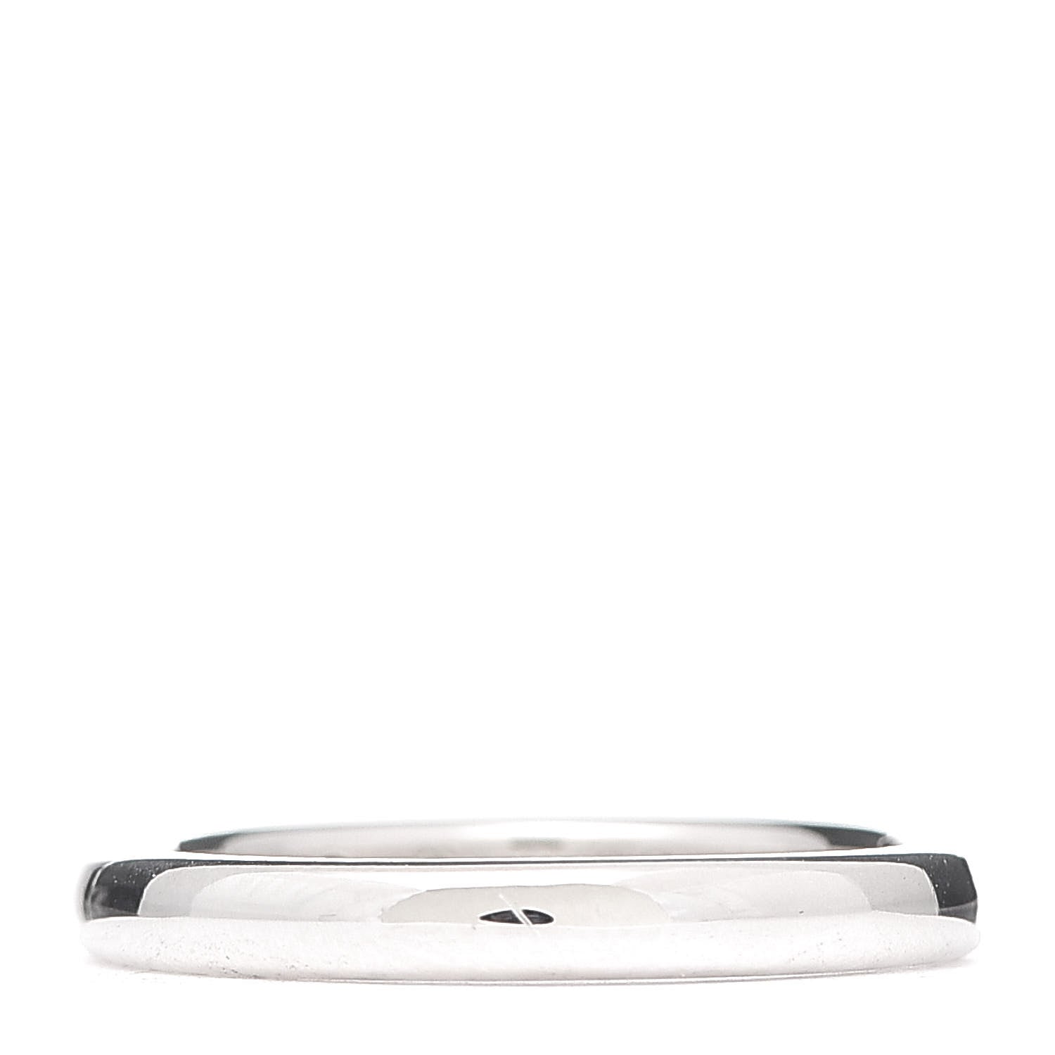 Tiffany Sterling Silver Diamond Elsa Peretti Band Ring 50 5.5 3 of 5