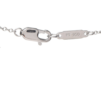 Tiffany Platinum Diamond Peace Pendant Necklace 5 of 7