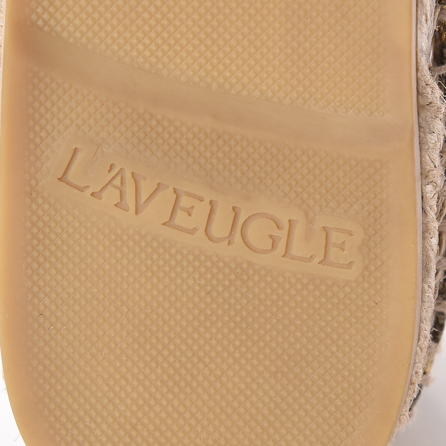 Gucci GG Supreme Monogram Bees Espadrille Flats 38 Beige Ebony Oro Black 9 of 11
