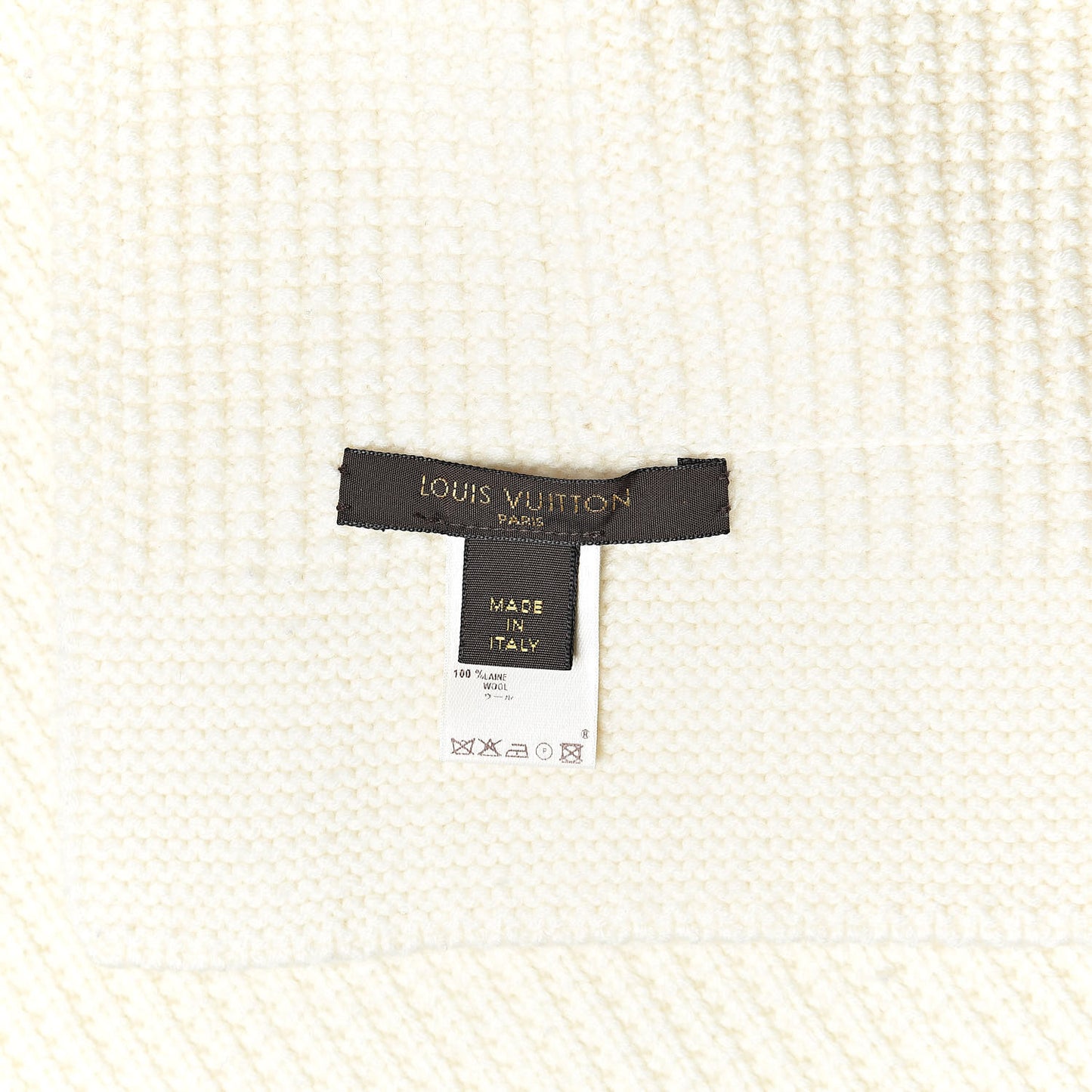 Wool Eleonor Scarf White