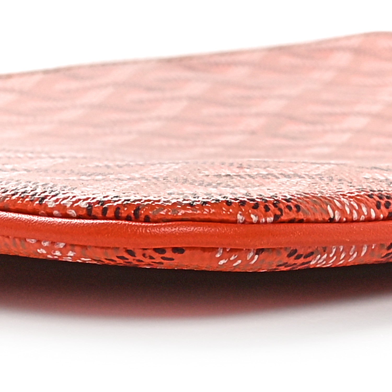 Goyard Goyardine Senat Pochette MM Orange 8 of 9