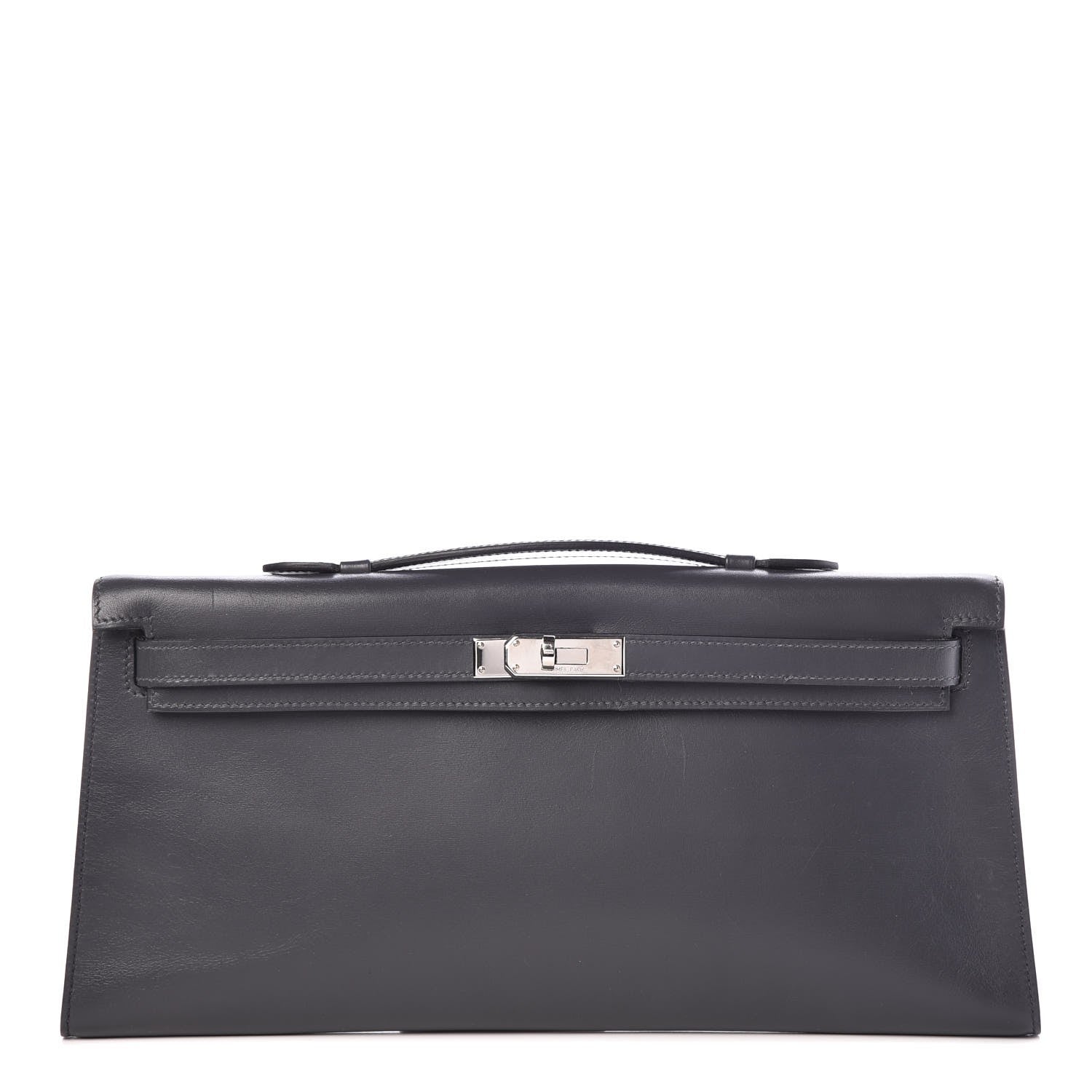 Hermes Box Kelly Cut Pochette Ardoise 1 of 23