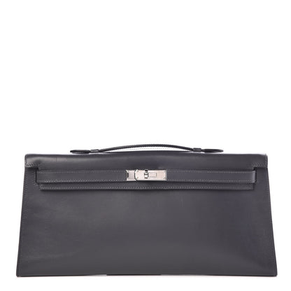 Hermes Box Kelly Cut Pochette Ardoise 1 of 23