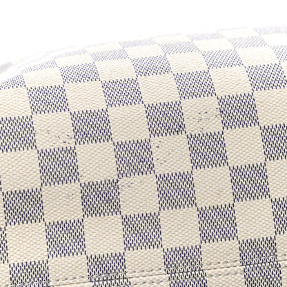 Louis Vuitton Damier Azur Graceful MM Rose Ballerine 9 of 14