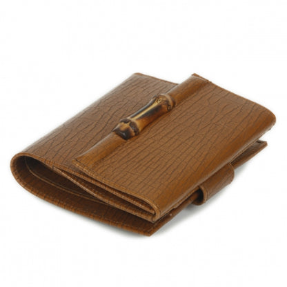 Gucci Leather Bamboo Bar French Wallet 5 of 11