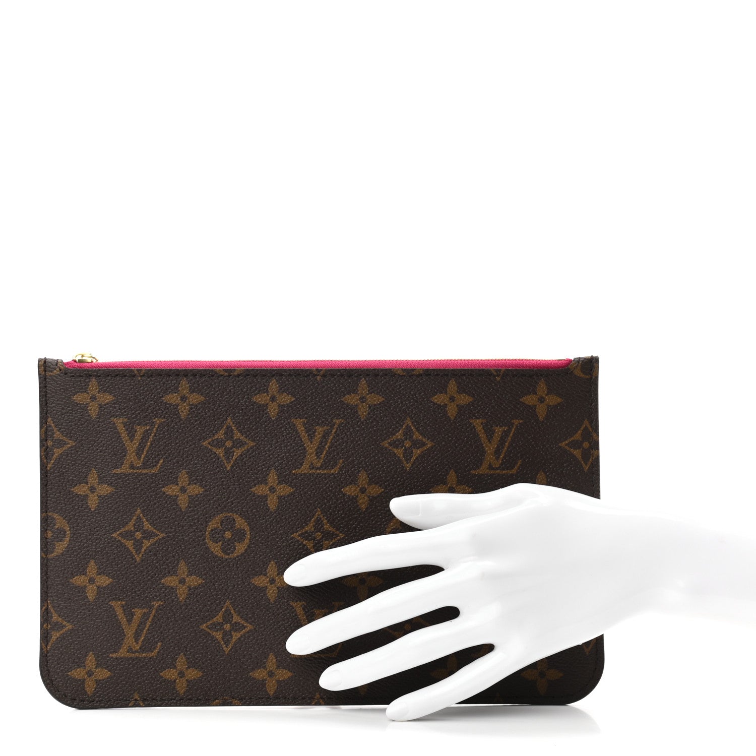 Louis Vuitton Monogram Neverfull MM GM Pochette Pivoine 906952