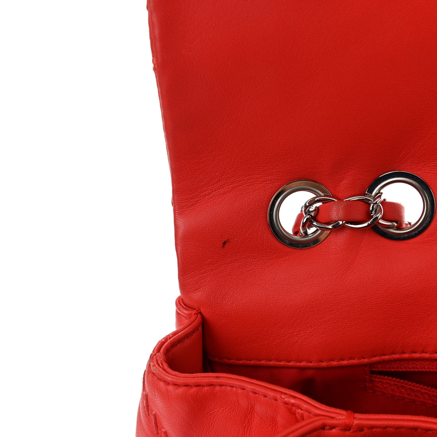 Chanel Calfskin Ultimate Stitch Flap Red 12 of 13