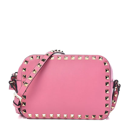 Valentino Garavani Calfskin Rockstud Camera Crossbody Bag Ninphea 1 of 9