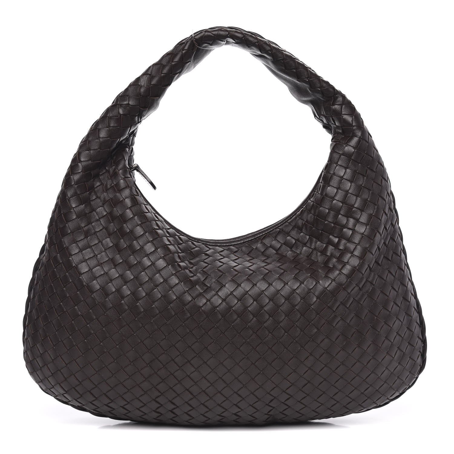 Bottega Veneta Nappa Intrecciato Small Veneta Hobo Ebano 1 of 10