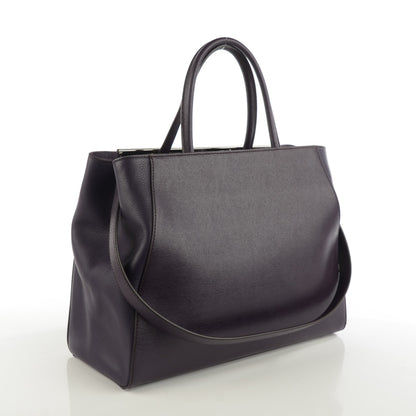 Fendi Vitello Elite Regular 2Jours Tote Ametista 3 of 8