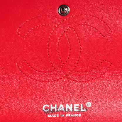 Chanel Lambskin Quilted Medium Double Flap Coral 6 of 9