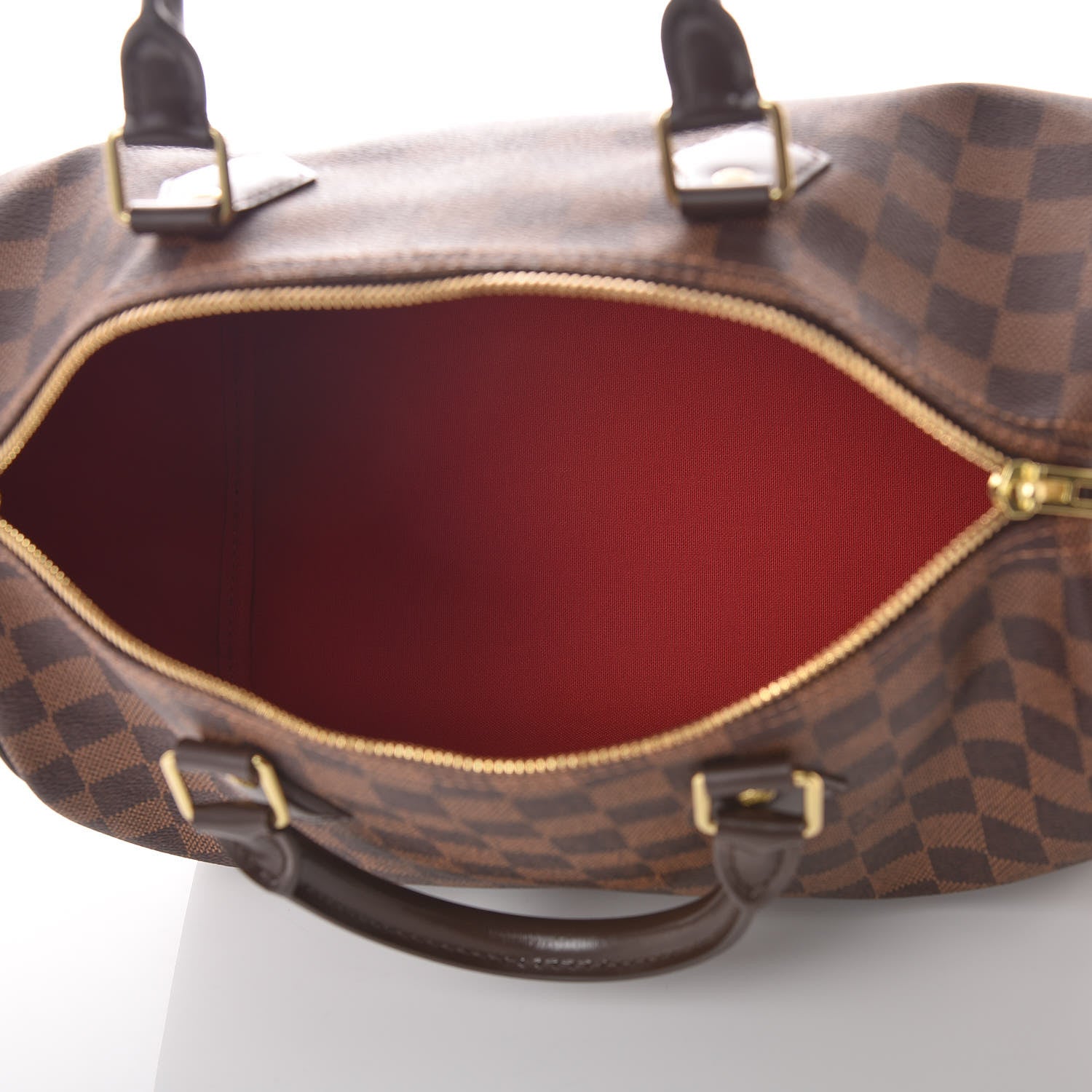 Louis Vuitton Damier Ebene Speedy Bandouliere 30 7 of 9