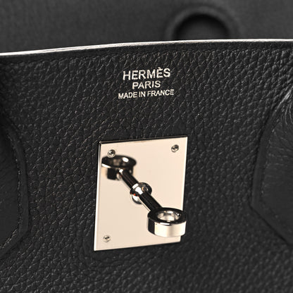 Hermes Togo BIRKIN 30 Black 6 of 13