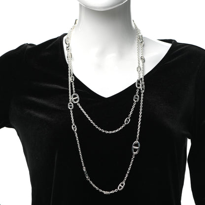 Hermes Sterling Silver Farandole Necklace 160 2 of 5