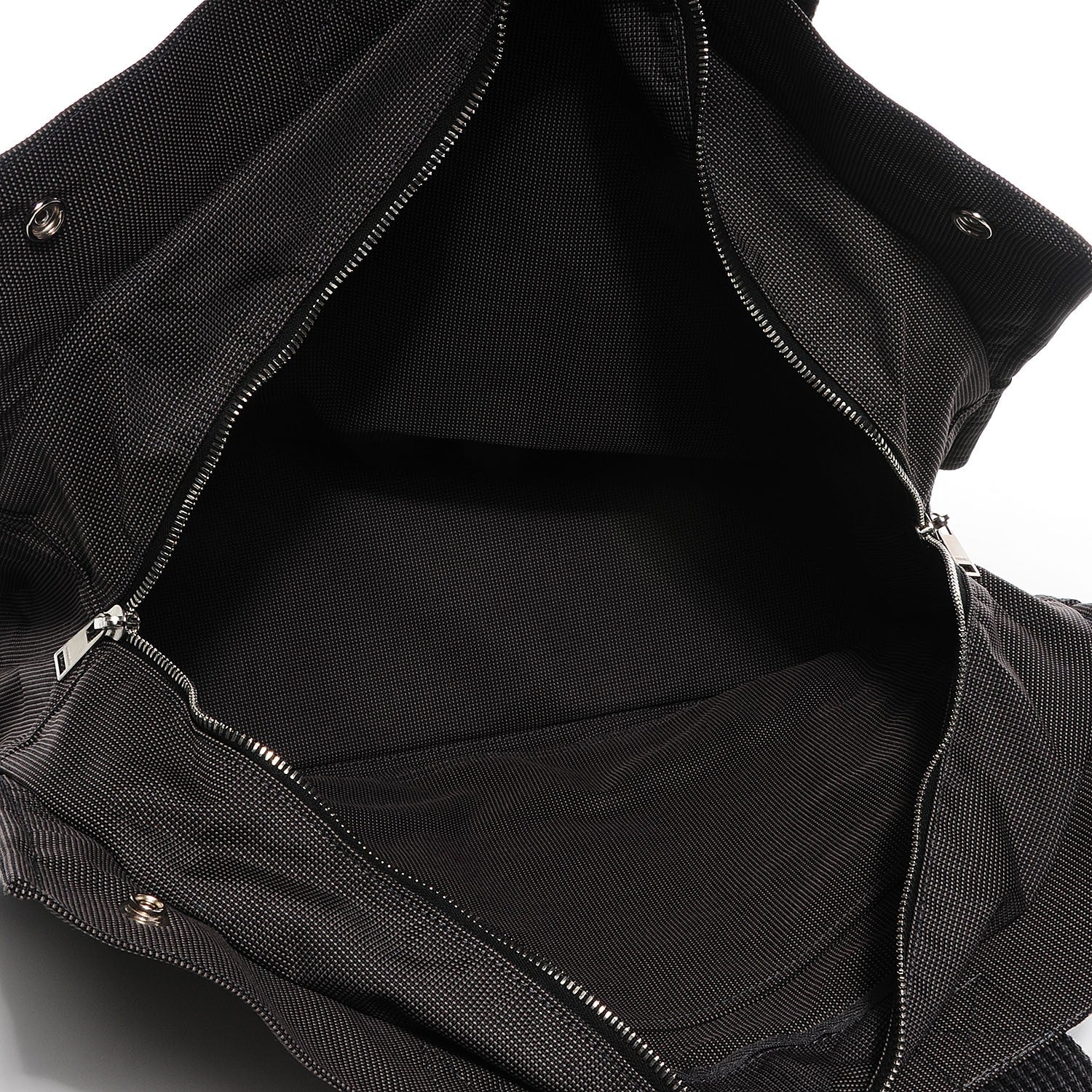 Hermes Canvas Herline Tote GM Grey 5 of 12