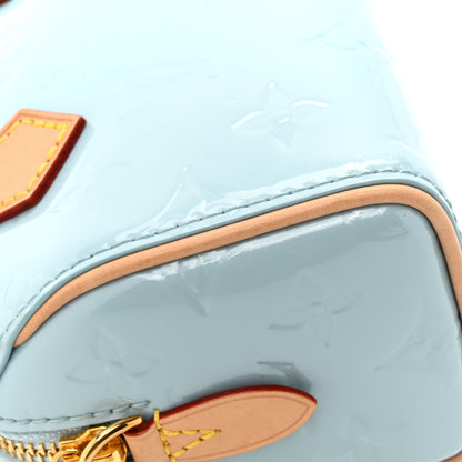 Louis Vuitton Vernis Monogram Nano Speedy Sky 11 of 13